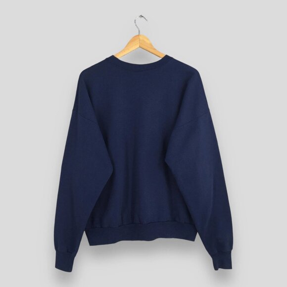 Vintage 90s Dallas Cowboys NFL Sweatshirt Dallas Cowboys Printed Logo Crewneck - Picture 2 of 3